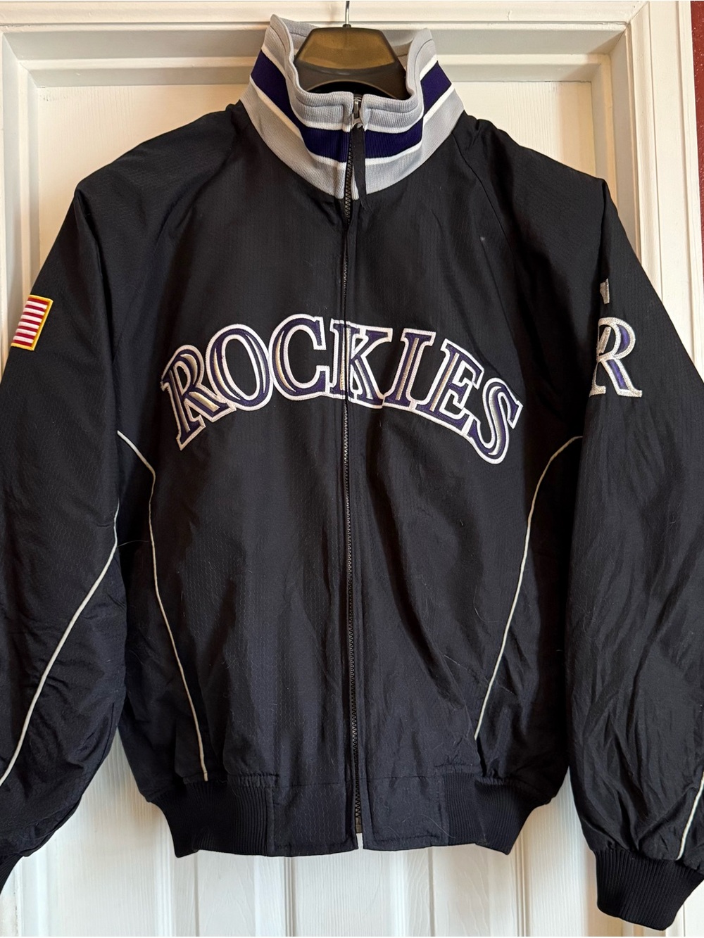 Vintage Colorado Rockies 1990s Majestic Authentic Collection MLB Jacket